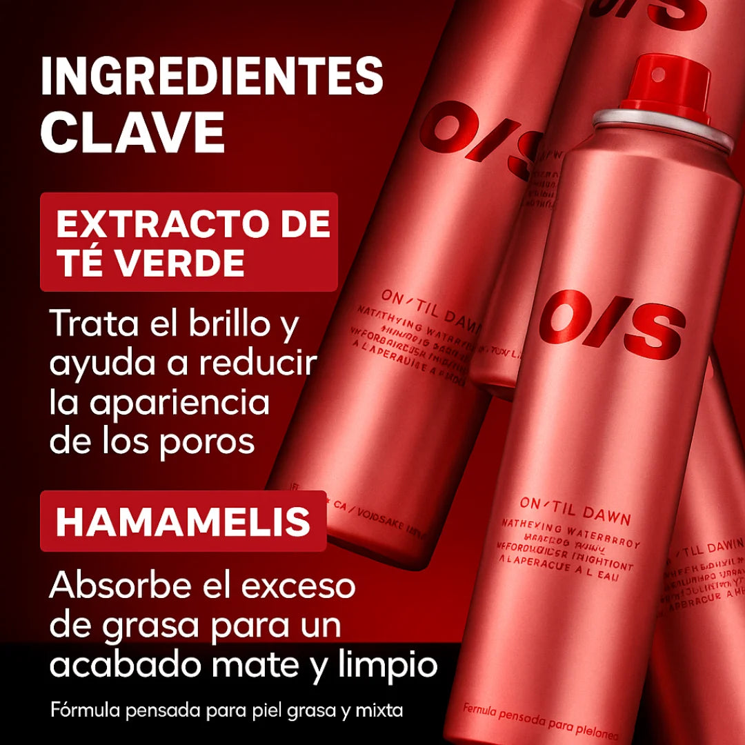 GlamSeal™ | Spray Fijador Mate Waterproof 16H