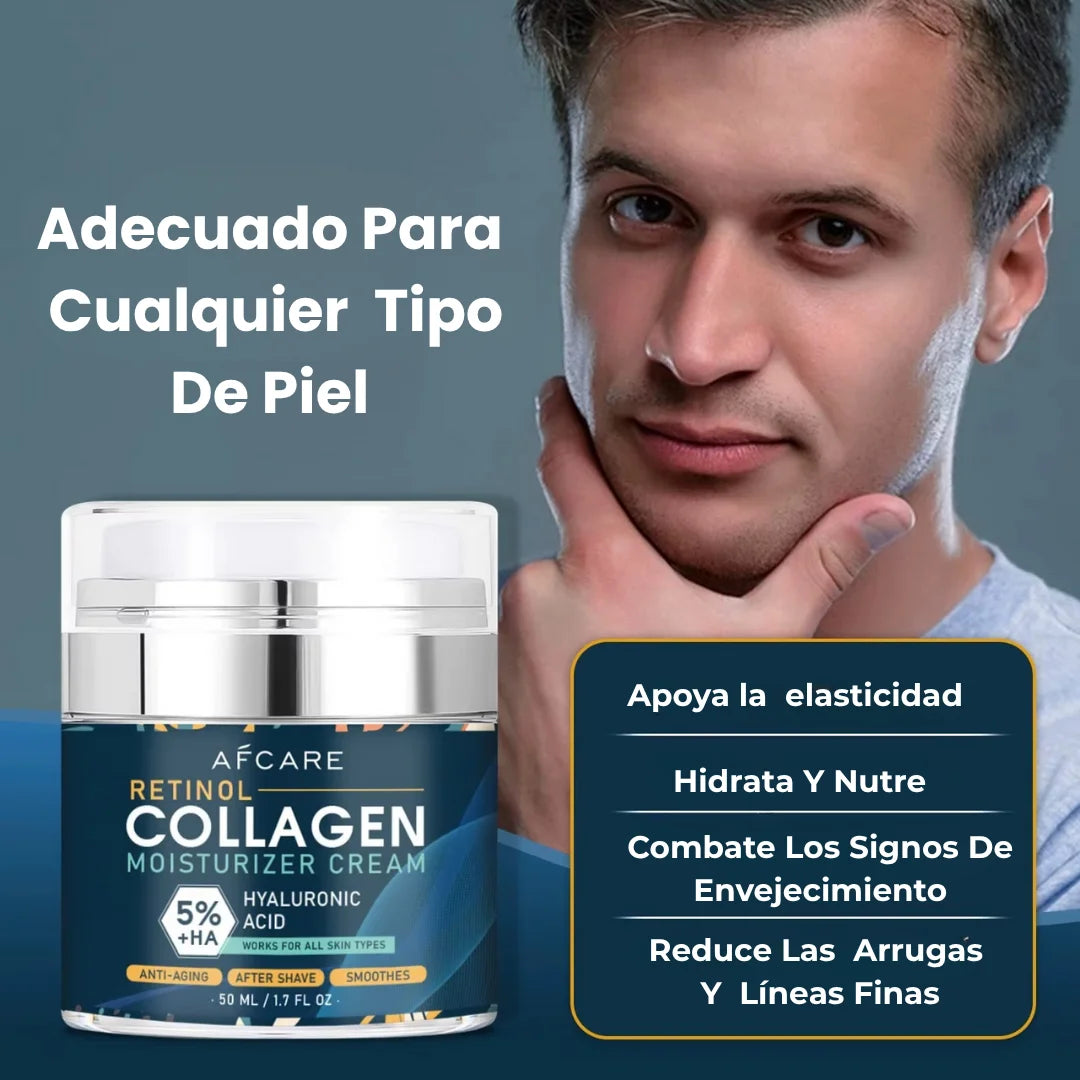 Afcare™ |Crema Facial Hidratante-Colágeno + Retinol