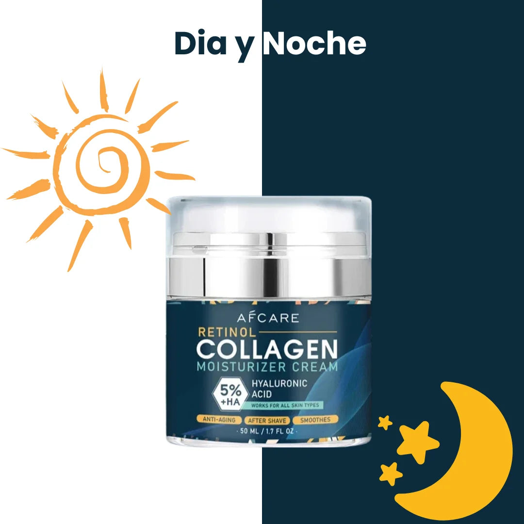 Afcare™ |Crema Facial Hidratante-Colágeno + Retinol