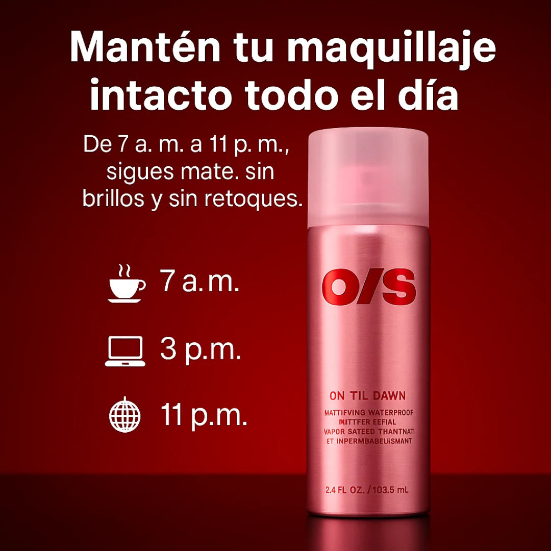 GlamSeal™ | Spray Fijador Mate Waterproof 16H