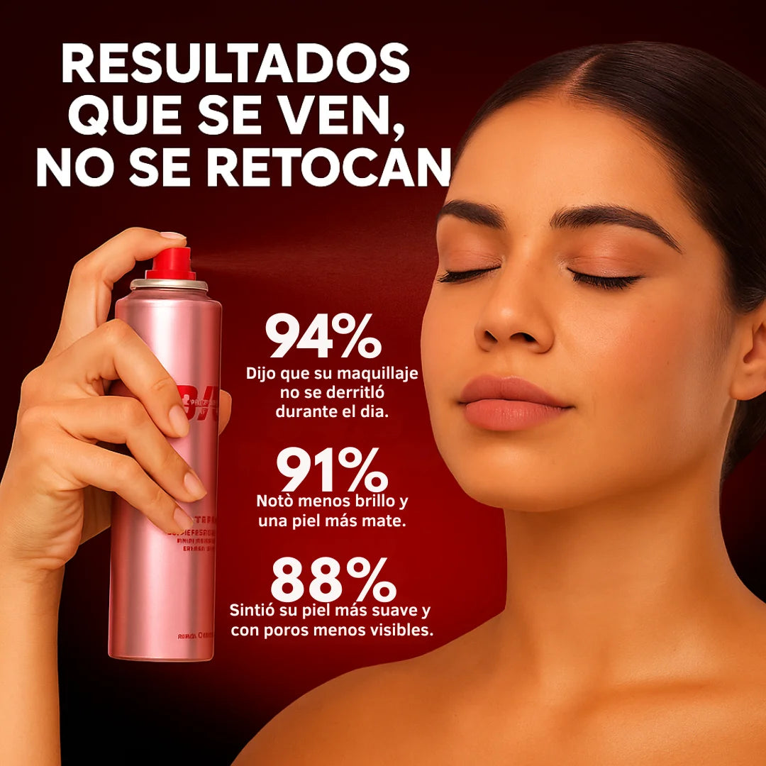 GlamSeal™ | Spray Fijador Mate Waterproof 16H