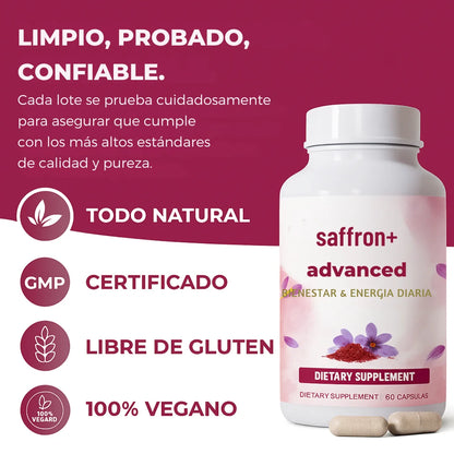 Saffron Advanced™ | Suplemento premium de azafrán puro
