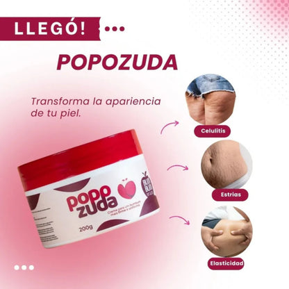 Popozuda™ Kit Anticelulitis y Antiestrías(spray+crema)