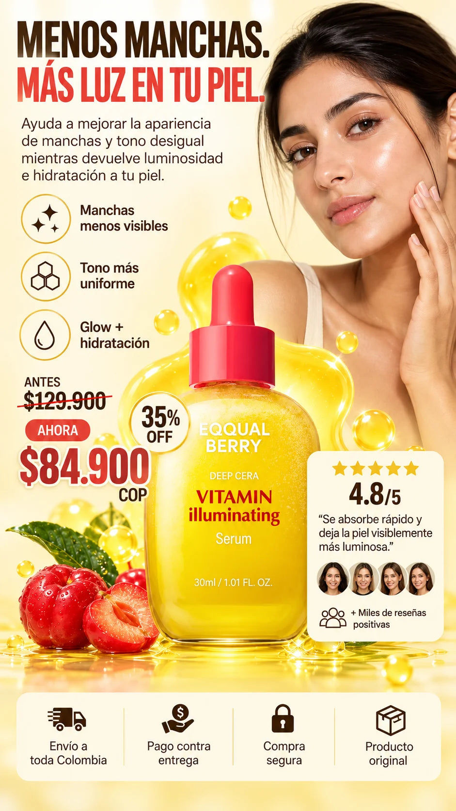 EQQUALBERRY Sérum Facial