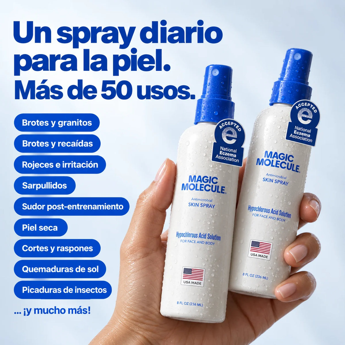 Magic Molecule™| Spray Calmante de Ácido Hipocloroso