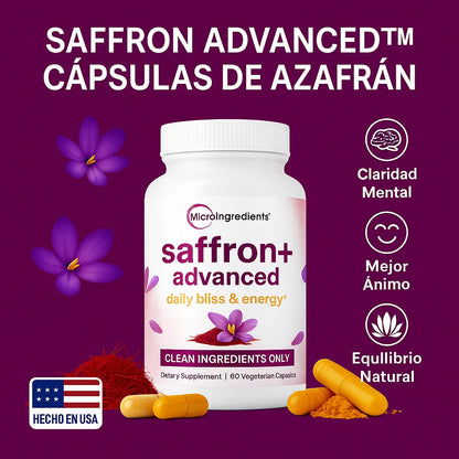 Saffron Advanced™ | Suplemento premium de azafrán puro