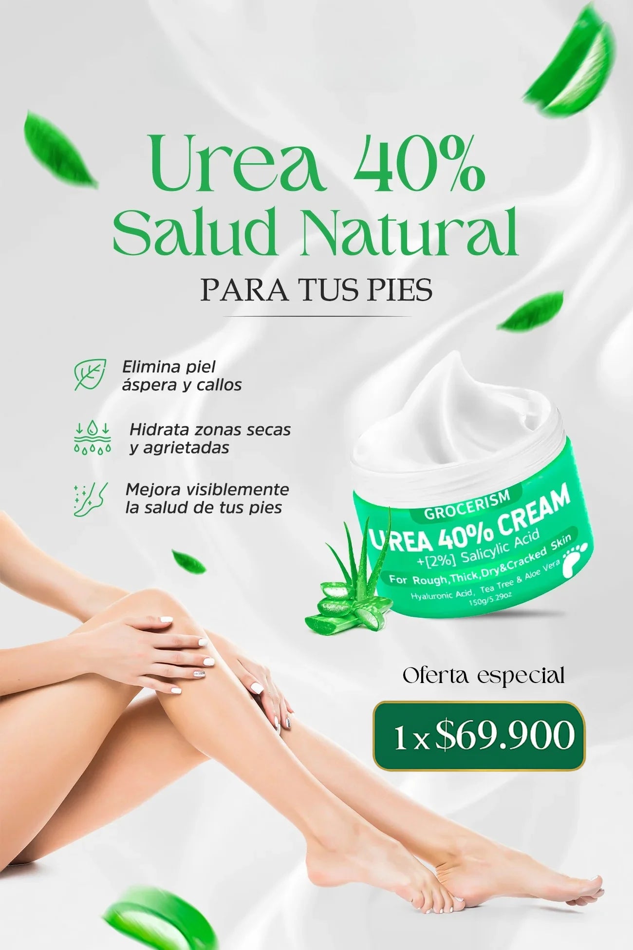 UREAMAX ™| CREMA DE UREA 40% + ÁCIDO SALICÍLICO