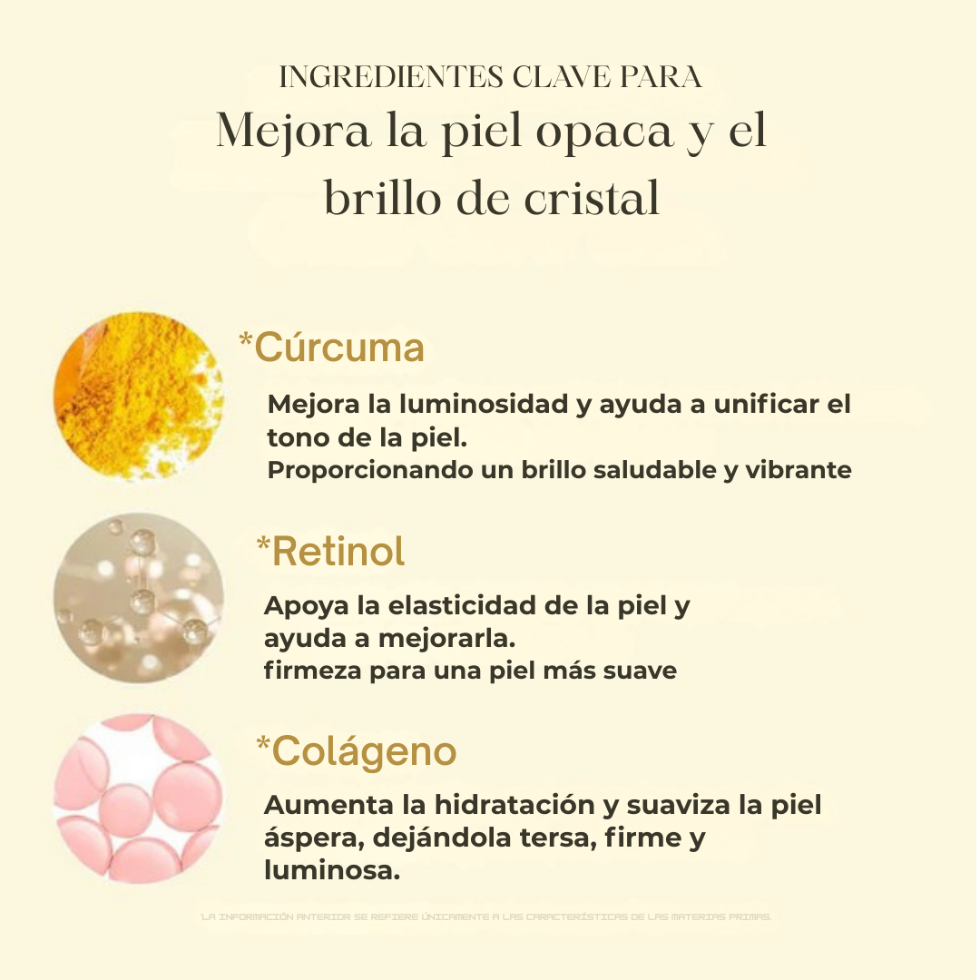 Wildly™|Mascarilla nocturna de cúrcuma y ácido kójico