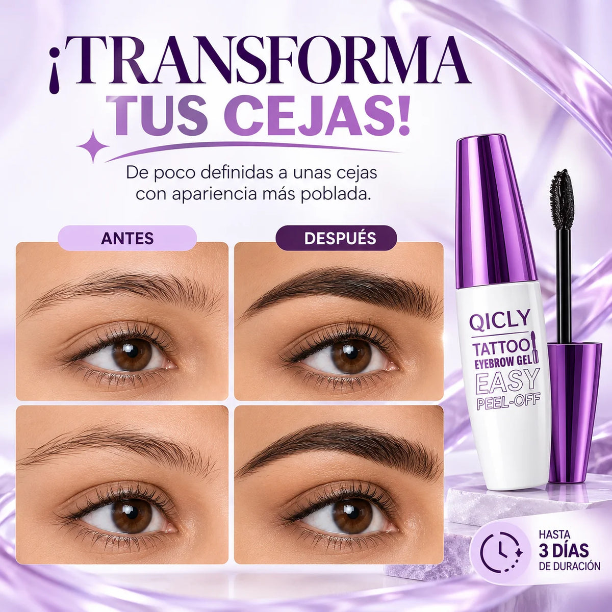 Tinte en Gel Peel-Off | Cejas Definidas Sin Complicaciones
